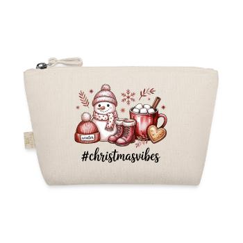 Winter Magic Christmas Vibes - Organic Pouch - nature - Front
