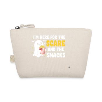 Halloween Ghost and Snacks - Organic Pouch - nature - Front