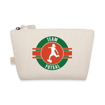 Futsal Team Team Player Futsal Game - Organic Pouch - nature - Front