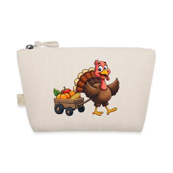 Thanksgiving Drôle Dinde de Thanksgiving - Trousse biologique - nature - Devant