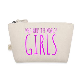 Women Power Who Runs The World Girls Power Girl - Organic Pouch - nature - Front