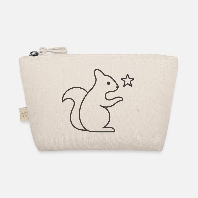 Eichhörnchen Sternenzauber Bio-Täschchen