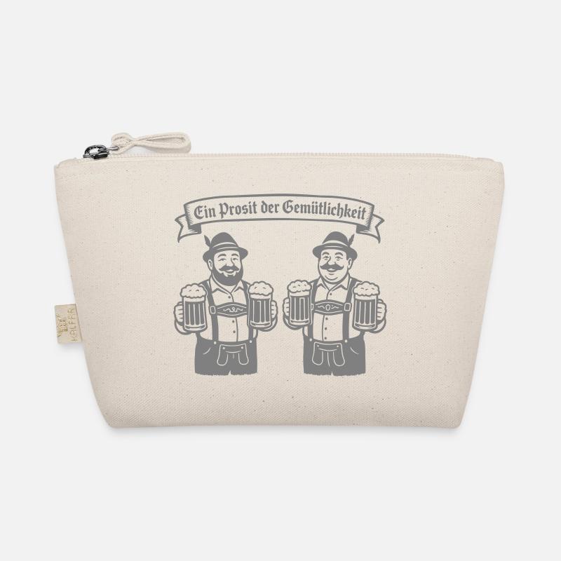 Bier männer - Ein Prosit der Gemütlichkeit Organic Pouch