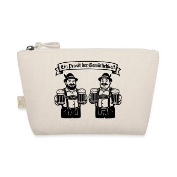 Bier männer - Ein Prosit der Gemütlichkeit - Organic Pouch - nature - Front