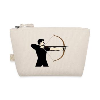 Determined Archer - Organic Pouch - nature - Front