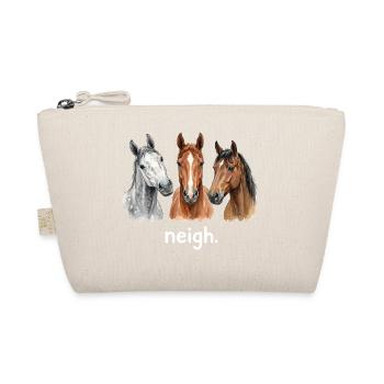 Les chevaux hennissent – Hennissement drôle pour Pferdeliebha - Trousse biologique - nature - Devant