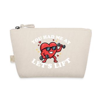 Du hattest mich schon bei "Let's Lift Valentine Li - Bio-Täschchen - Natur - Vorne