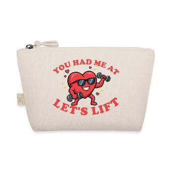Du hattest mich schon bei "Let's Lift Valentine Li - Bio-Täschchen - Natur - Vorne