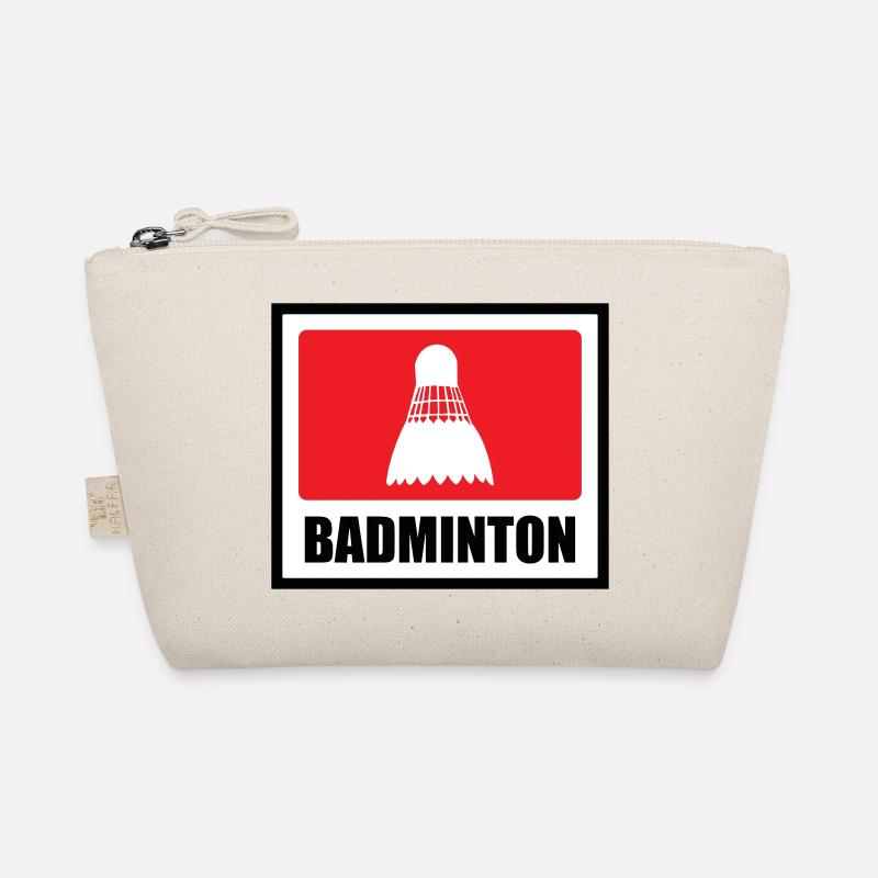Badminton – Sport – Schläger Bio-Täschchen