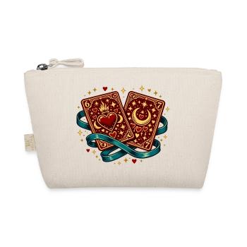 Playing Cards Heart 67 Six Seven Love Valentine's Day - Organic Pouch - nature - Front