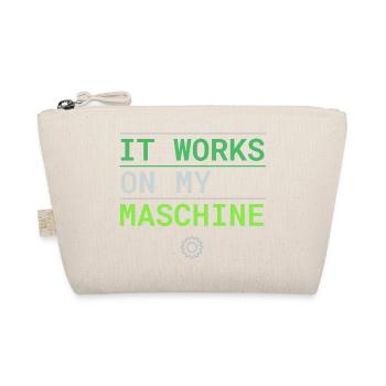 It Works On My Machine - Entwickler Ausrede - Bio-Täschchen - Natur - Vorne