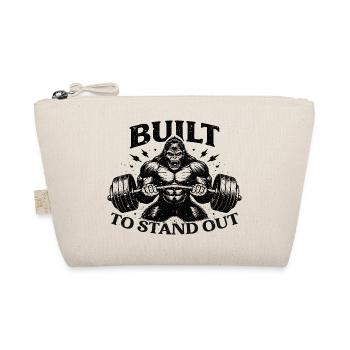 Built To Stand Out Gorilla GYM - Organic Pouch - nature - Front