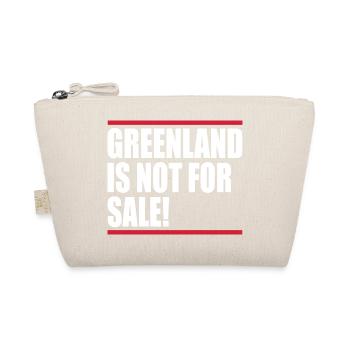 Greenland Shirt Not For Sale Greenland Tshirt - Organic Pouch - nature - Front