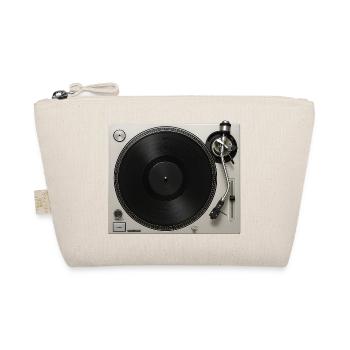 Plattenspieler Grammophon Vinyl-Schallplattenspiel - Bio-Täschchen - Natur - Vorne