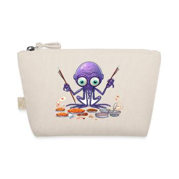 The Algae Octopus Chef - Organic Pouch - nature - Front