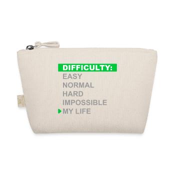 Difficulty Mode – My Life - Organic Pouch - nature - Front