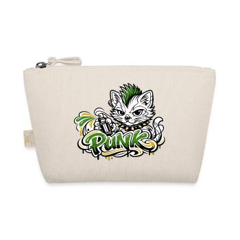 Punkkatz Graffiti Mohawk - Organic Pouch - nature - Front