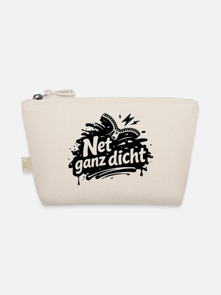 Net ganz dicht - Bio-Täschchen - Natur - Vorne