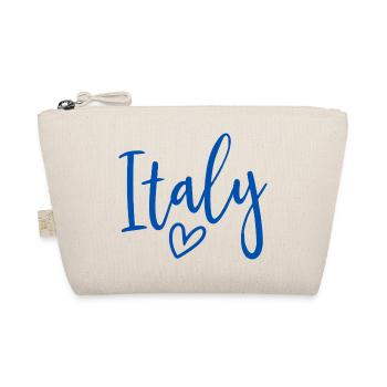 Italien – Herz der Frauen, Liebe zu Italien - Bio-Täschchen - Natur - Vorne