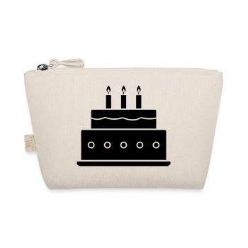 Gâteau d'anniversaire - Trousse biologique - nature - Devant