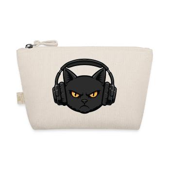 Headset Alpha Cat Music Headphones - Organic Pouch - nature - Front