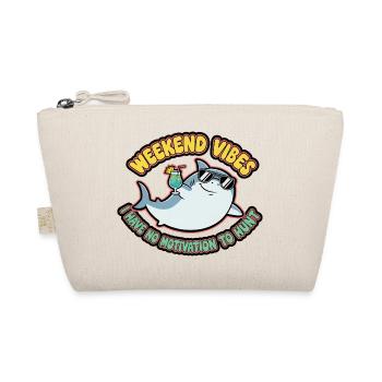 Weekend Vibes Shark Cocktail Tee - Trousse biologique - nature - Devant