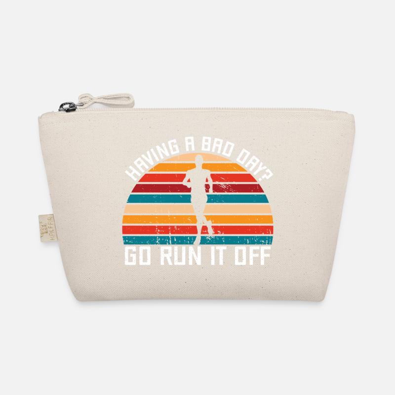 Running Having A Bad Day Marathon Runner Bio-Täschchen