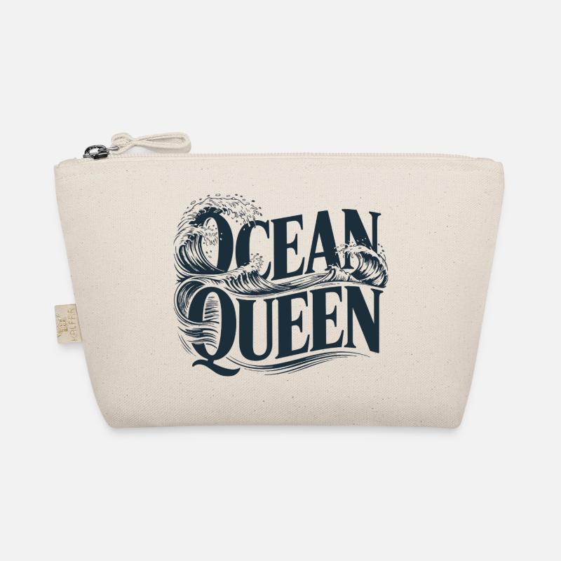 Ocean Queen - Conception typographique des vagues Trousse biologique