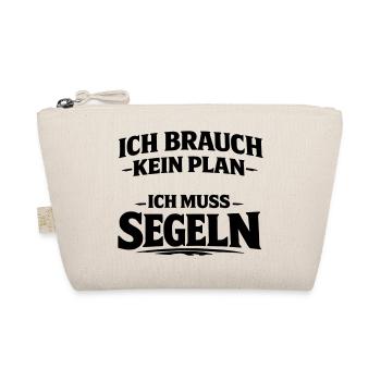 I gotta sail - Organic Pouch - nature - Front
