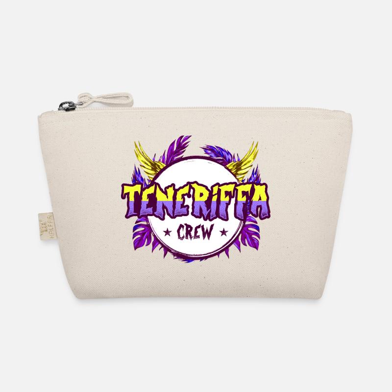 Teneriffa Crew Bunt - Bio-Täschchen - Natur