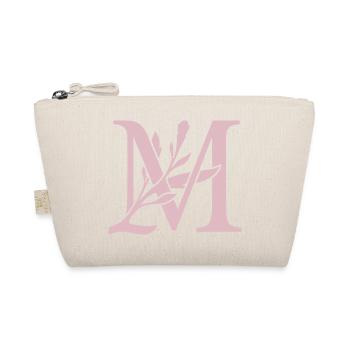 Monogramme floral LM - Trousse biologique - nature - Devant