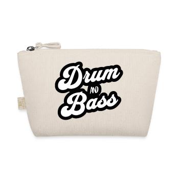 Drum and Bass Script Logo - Organic Pouch - nature - Front