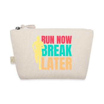 Courir Courir Maintenant Break Plus tard Marathonien - Trousse biologique - nature - Devant