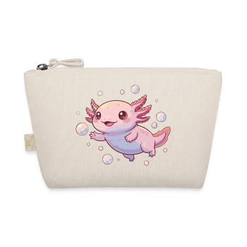 Dessin animé câlin de l’Axolotl à Bulle - Trousse biologique - nature - Devant