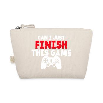 Can I Just Finish This Game - Organic Pouch - nature - Front