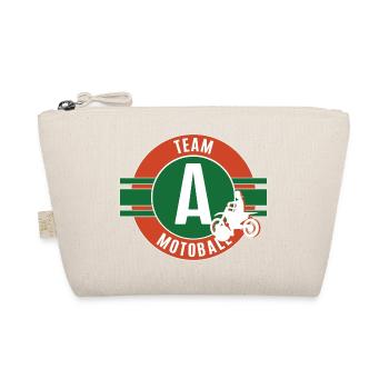 I Love Motoball Motoballer Team A Motoballer - Organic Pouch - nature - Front