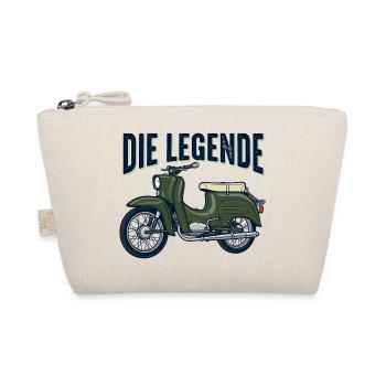 Simson Schwalbe DDR - Bio-Täschchen - Natur - Vorne