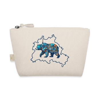 Berlin Silhouette: Urban Spirit - Organic Pouch - nature - Front