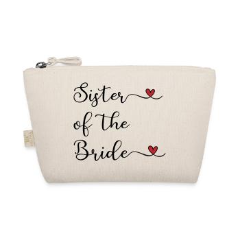 Sister of the bride - Organic Pouch - nature - Front