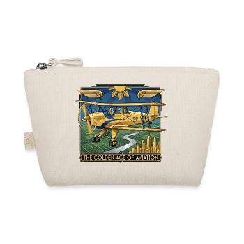 Golden Age of Aviation – The Spirit of the Pioneers - Organic Pouch - nature - Front