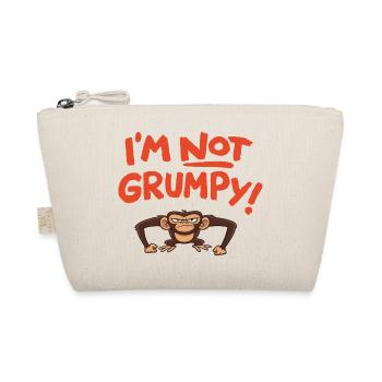 I ́m not grumpy - Organic Pouch - nature - Front