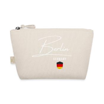 Berlin Germany, elegant design Berlin - Organic Pouch - nature - Front