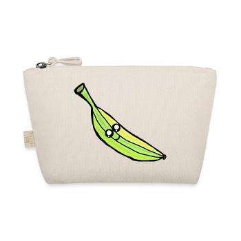 Banana Banana Fruit Fruit Kawaii - Organic Pouch - nature - Front