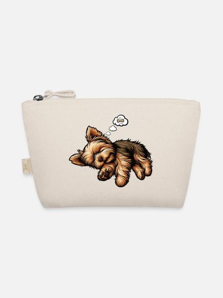 Yorkshire Terrier Yorkie Yorkiebesitzer Yorkies - Bio-Täschchen - Natur