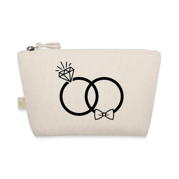 Wedding rings - Organic Pouch - nature - Front