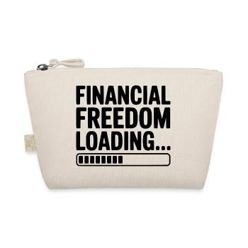 Financial Freedom Loading... - Organic Pouch - nature - Front