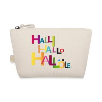 Hello Hello Hello - Organic Pouch - nature - Front