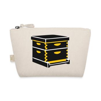 Beehive hive beekeeping apiary beekeeper - Organic Pouch - nature - Front