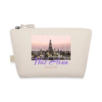 Wat Arun Temple in Bangkok Thailand - Organic Pouch - nature - Front