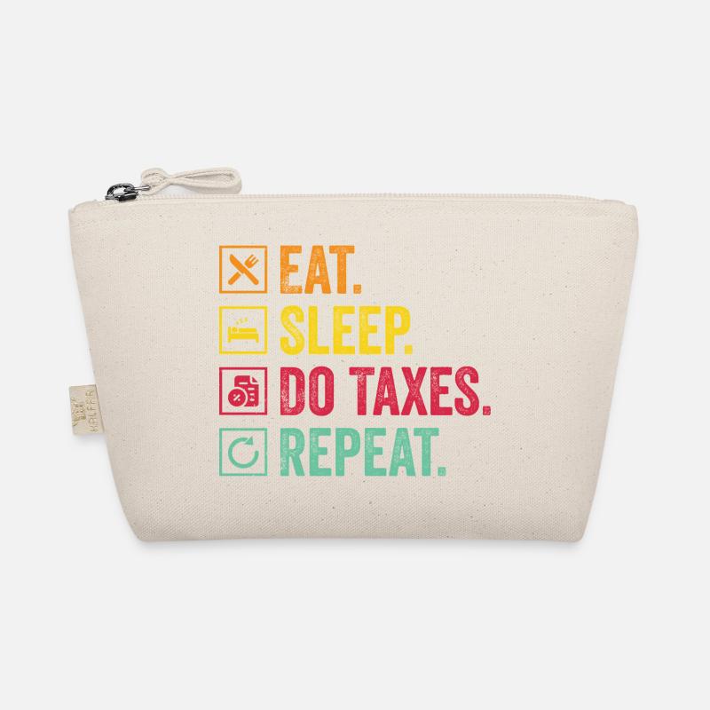 Eat Sleep Control Repeat Organic Pouch